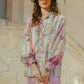 The Chain La Bella Satin Shirt - Dusty Pink