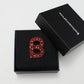 Signature Beaded Brooch - Bricks