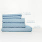 Signature Bedsheet Super King - Blue