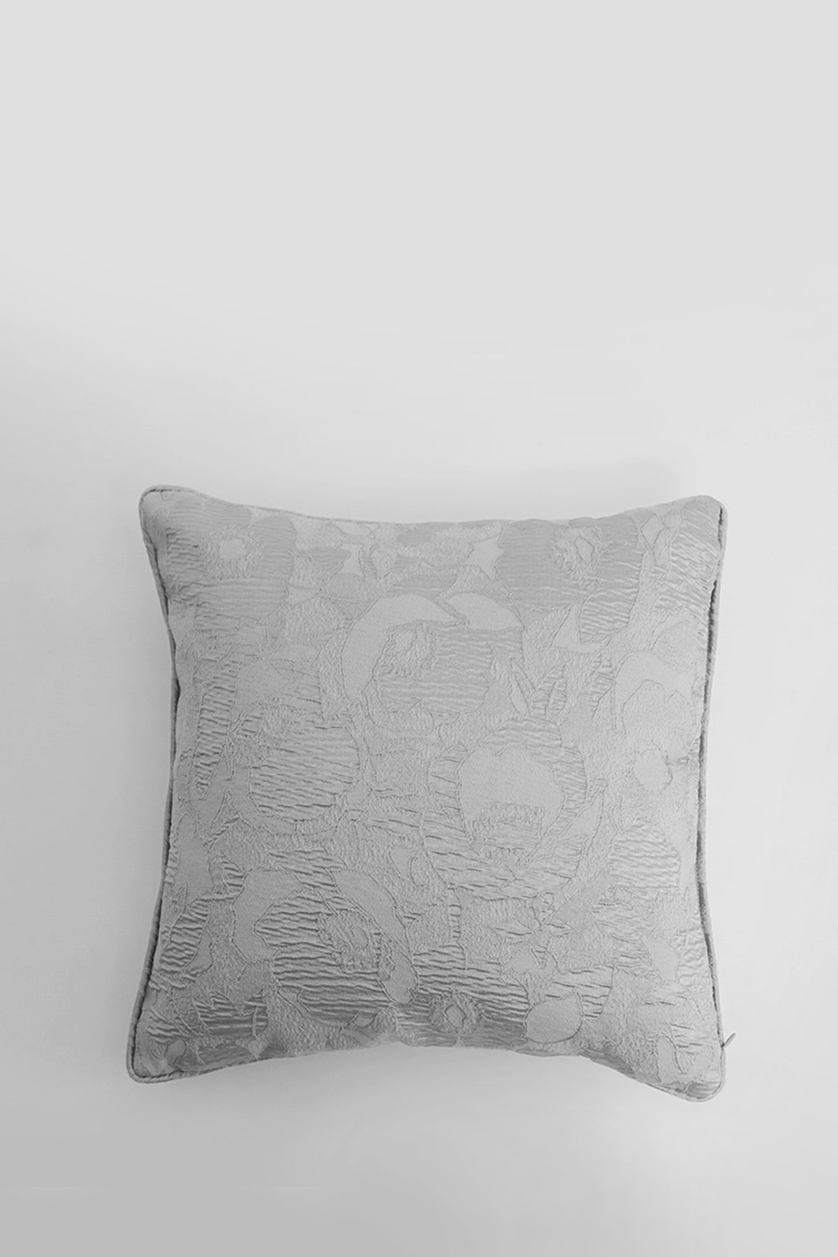 Signature Jacquard Cushion Cover 50cm - Silver