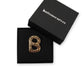 Signature Monogram Brooch - Gold