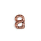 Signature Monogram Brooch - Rose Gold