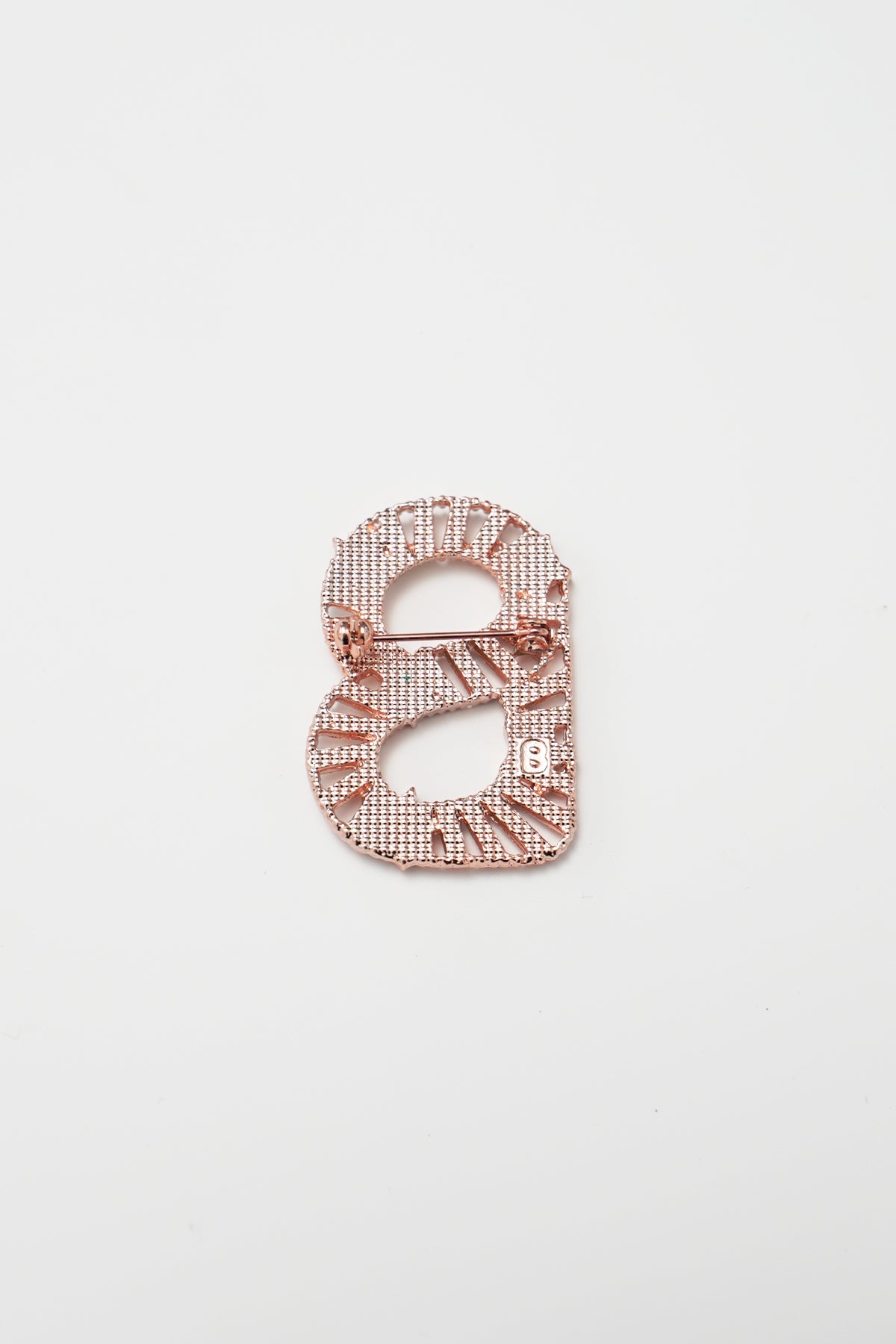 Signature Star Flapper Brooch - Rose Gold