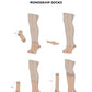 Monogram Socks Brown