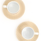 Tapis Cup & Saucer - Gold