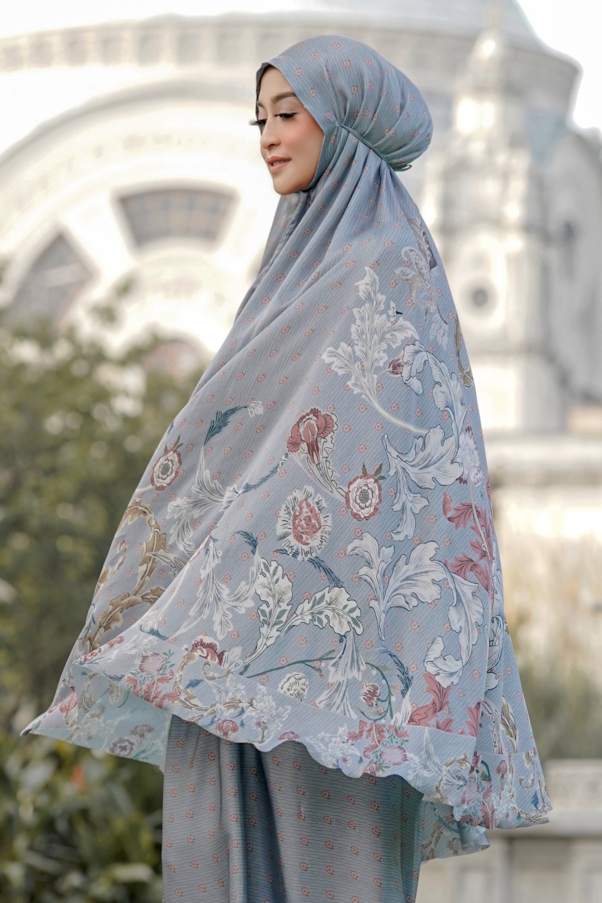 The Royale Prayer Robe - Blue Jean