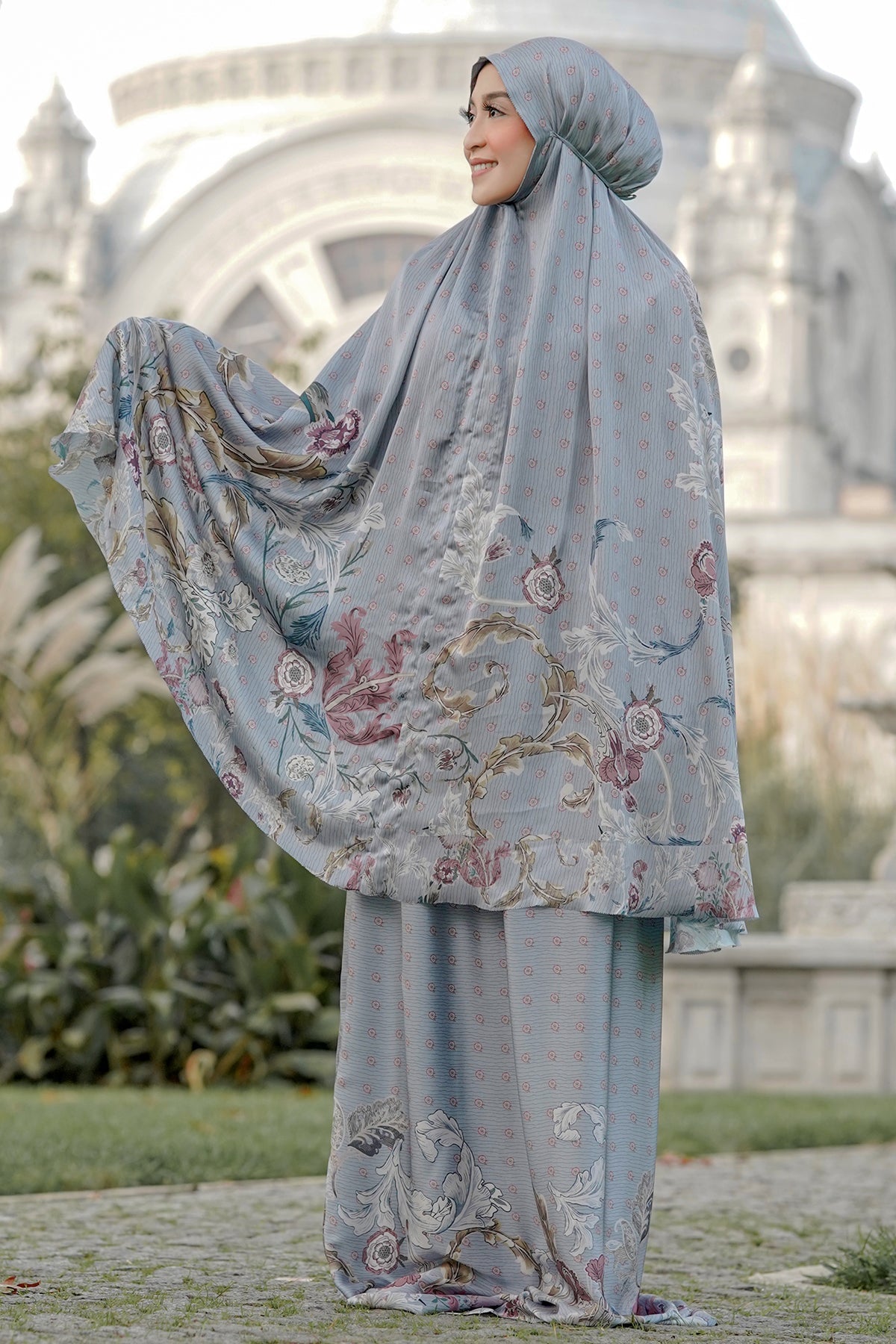 The Royale Prayer Robe - Blue Jean