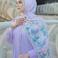 The Sevilla Satin Shawl - Lavanda
