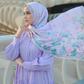 The Sevilla Satin Shawl - Lavanda