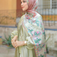 The Sevilla Satin Shawl - Terracotta
