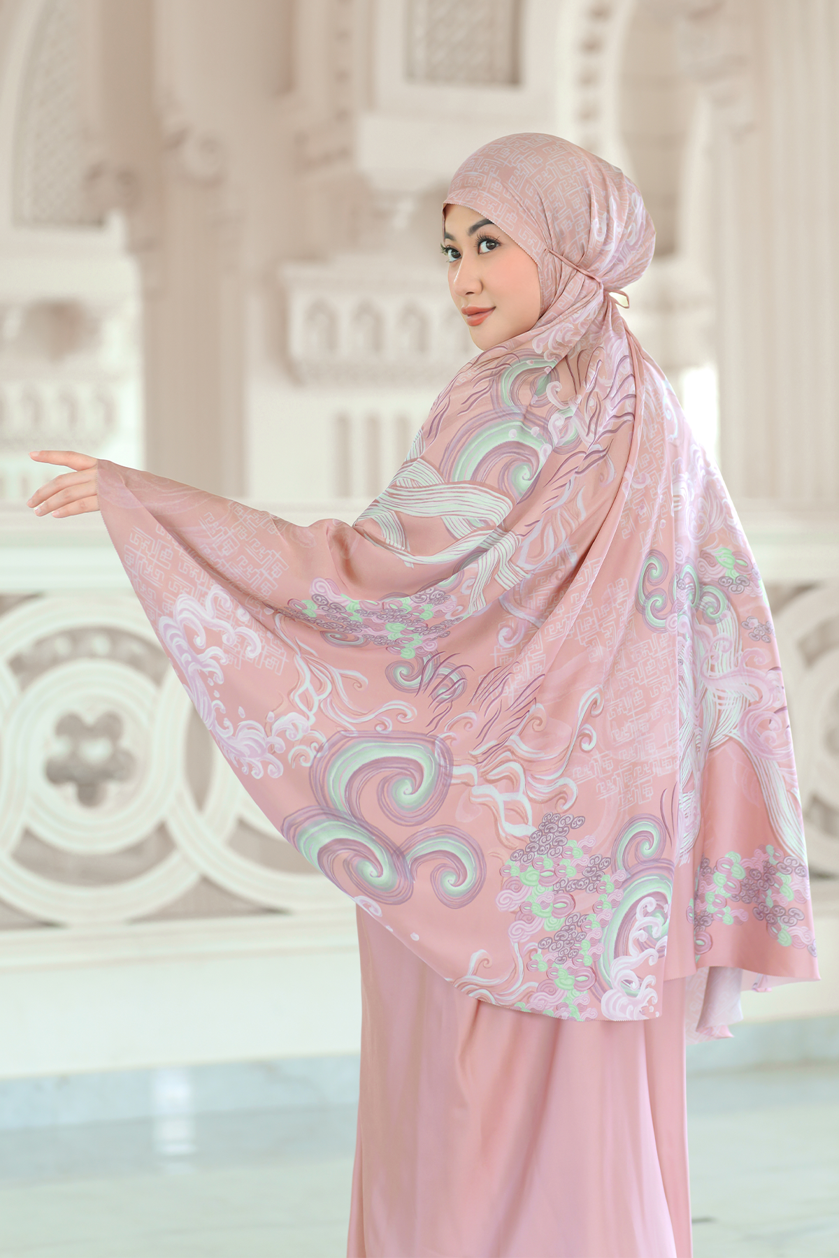 The Wave Prayer Robe - Sweety