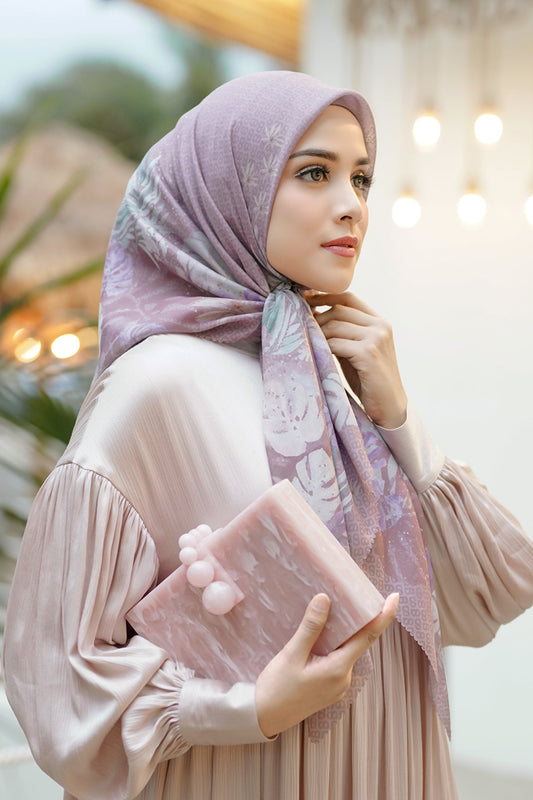 Tropicale Extended Voile Square - Kana