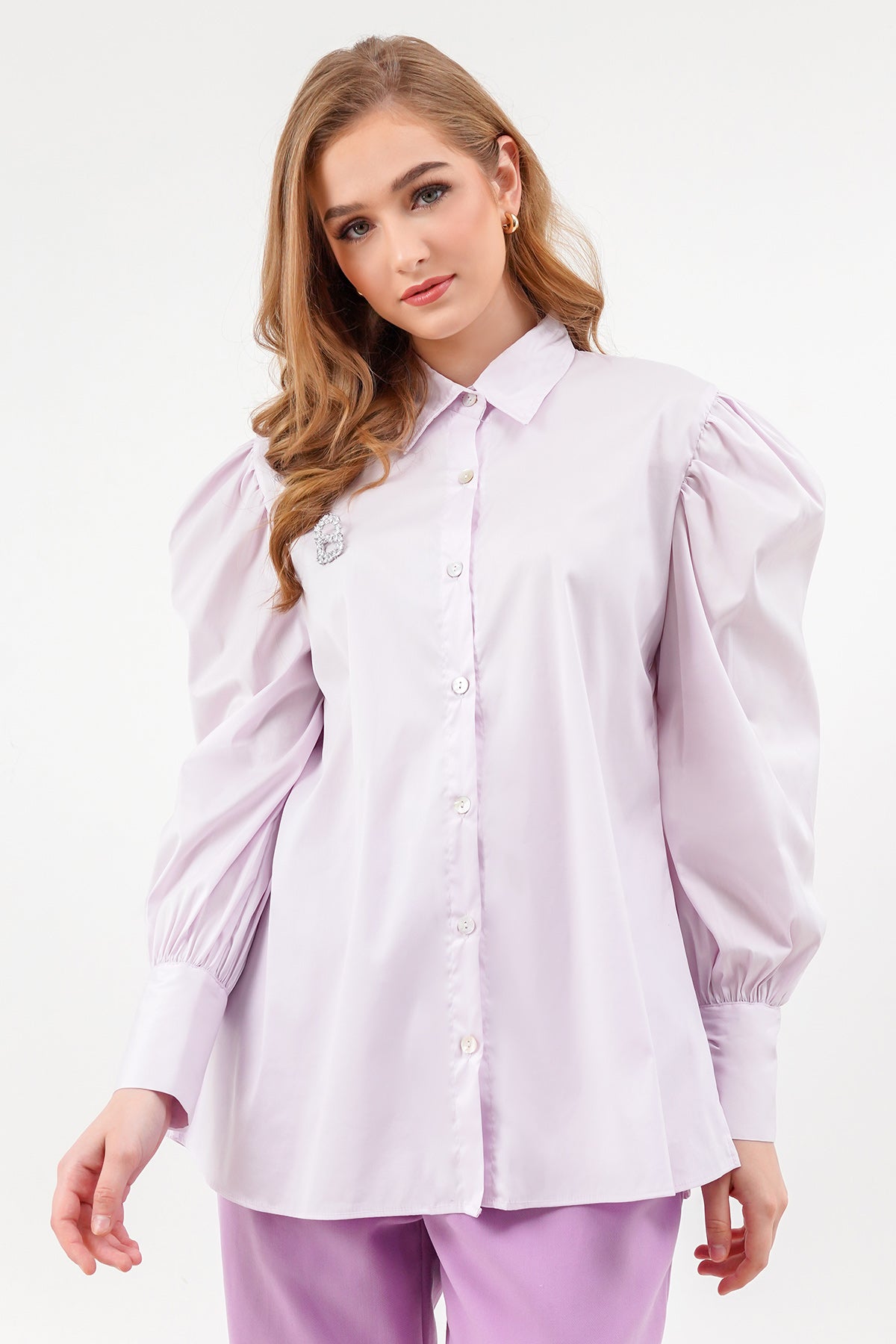 Jihan Shirt - Lilac