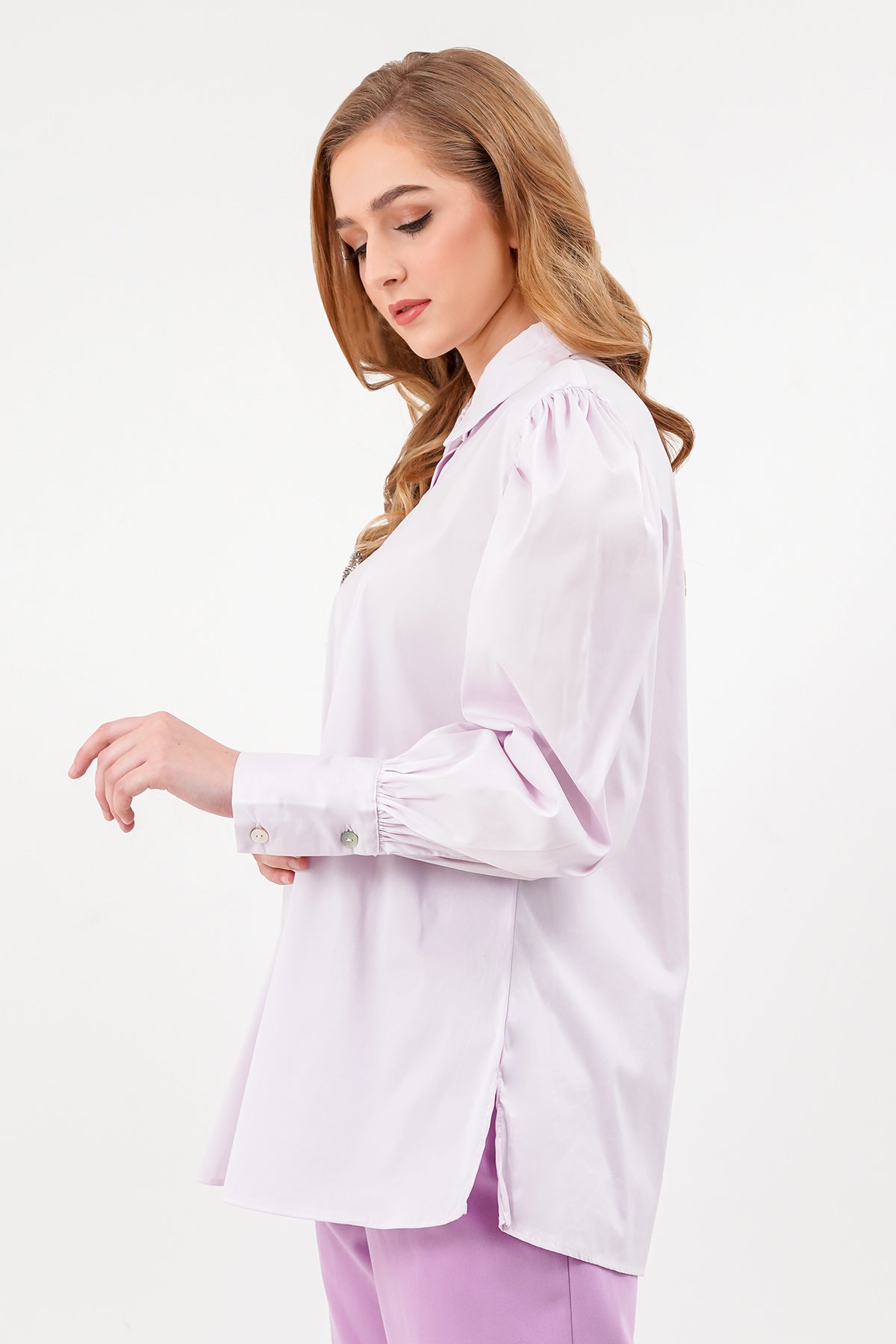 Jihan Shirt - Lilac