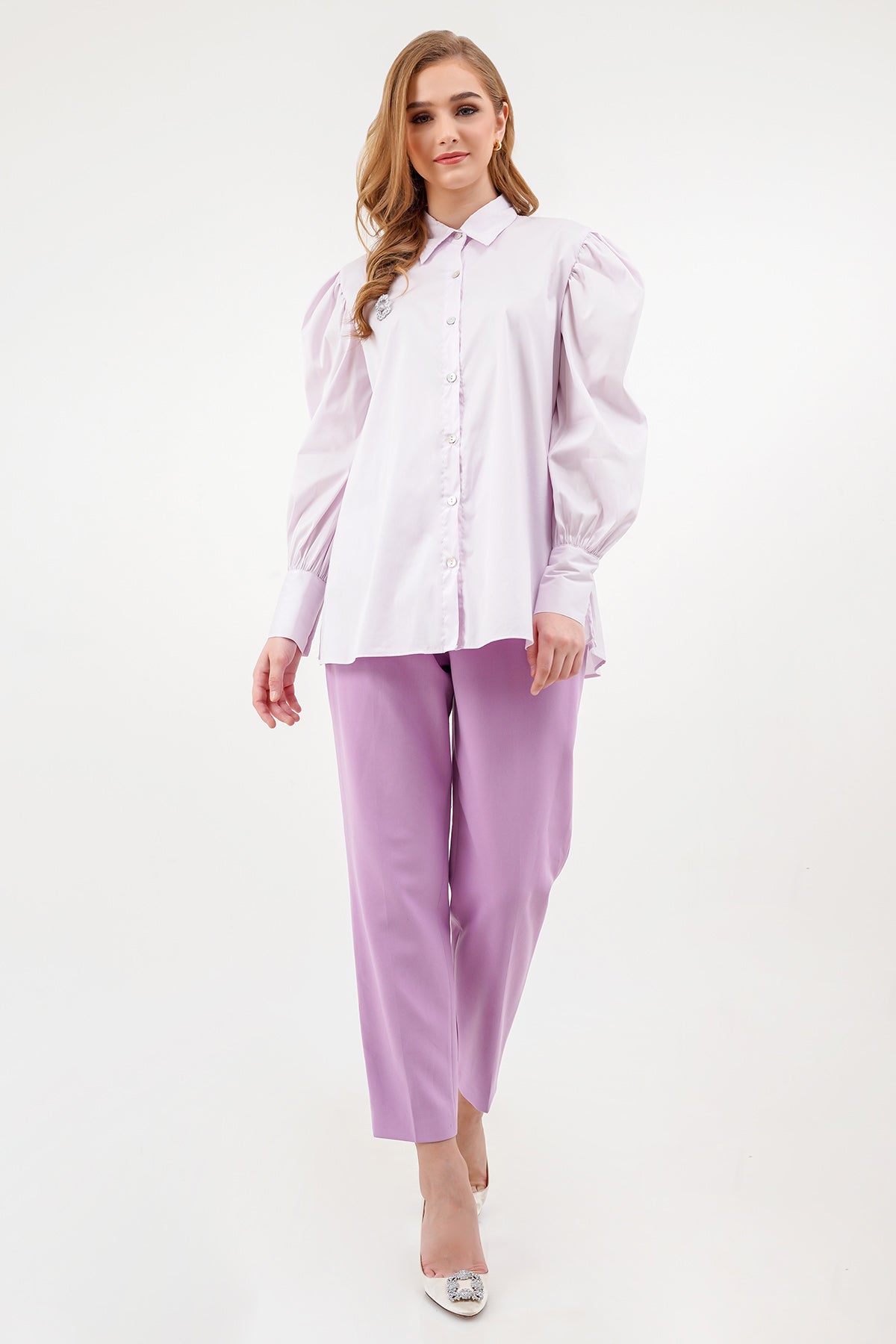 Jihan Shirt - Lilac