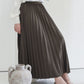 Sage Pleats Me Long Skirt 2.0