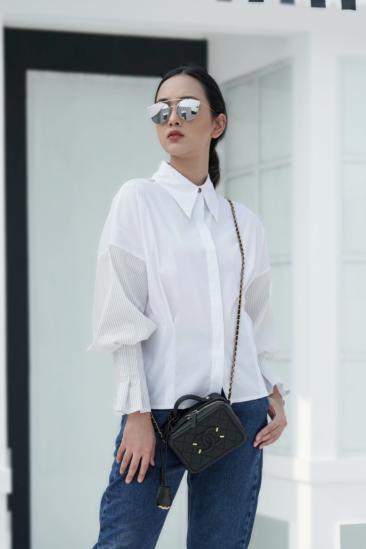 White Calie Shirt