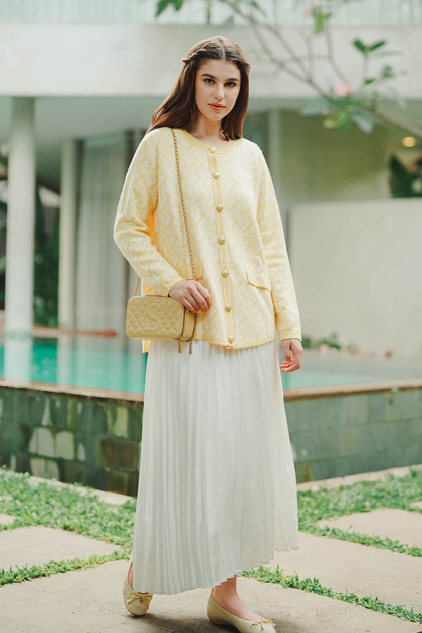 Bimu Cardigan - Yellow