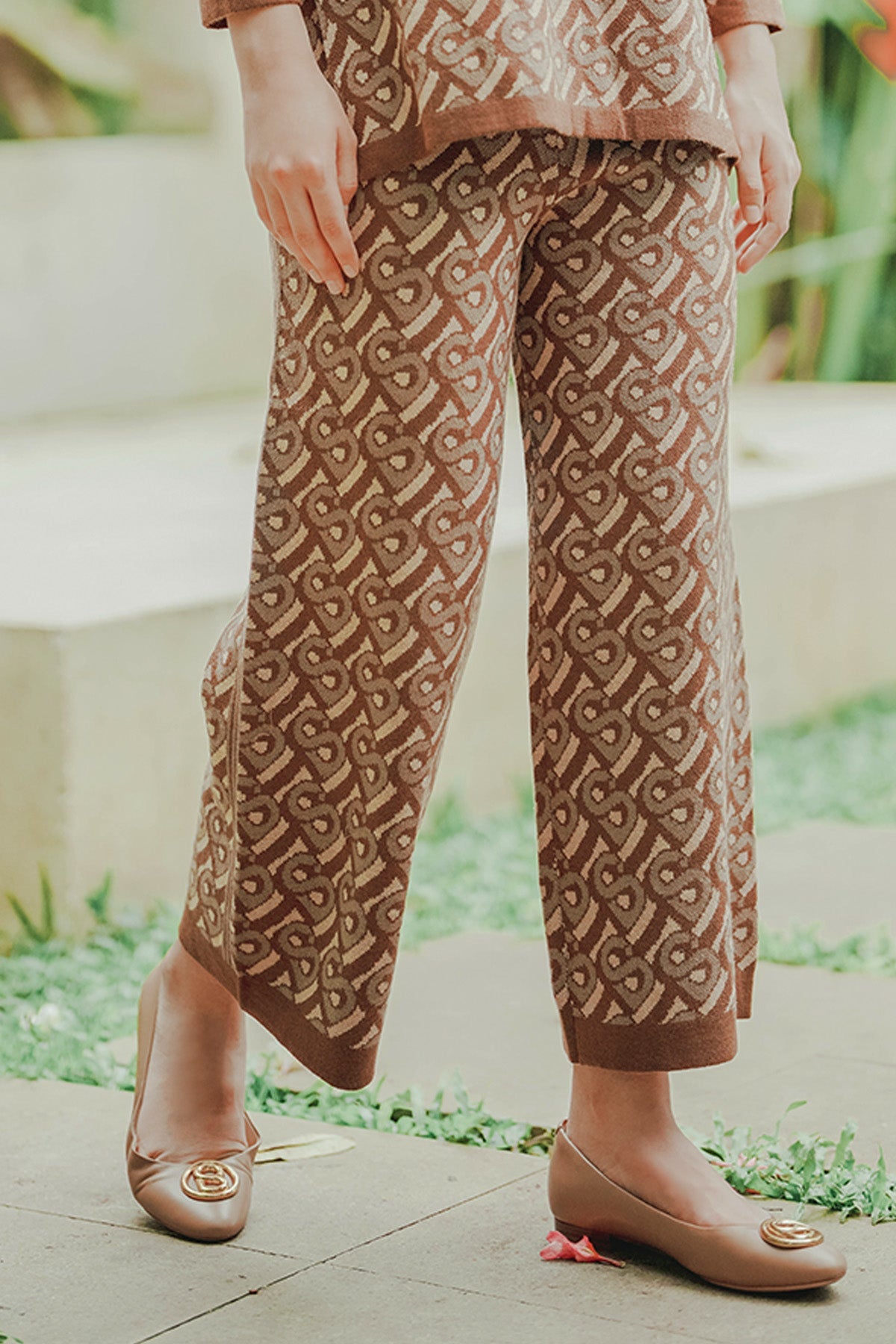 Bimu Knit Pants - Mocha