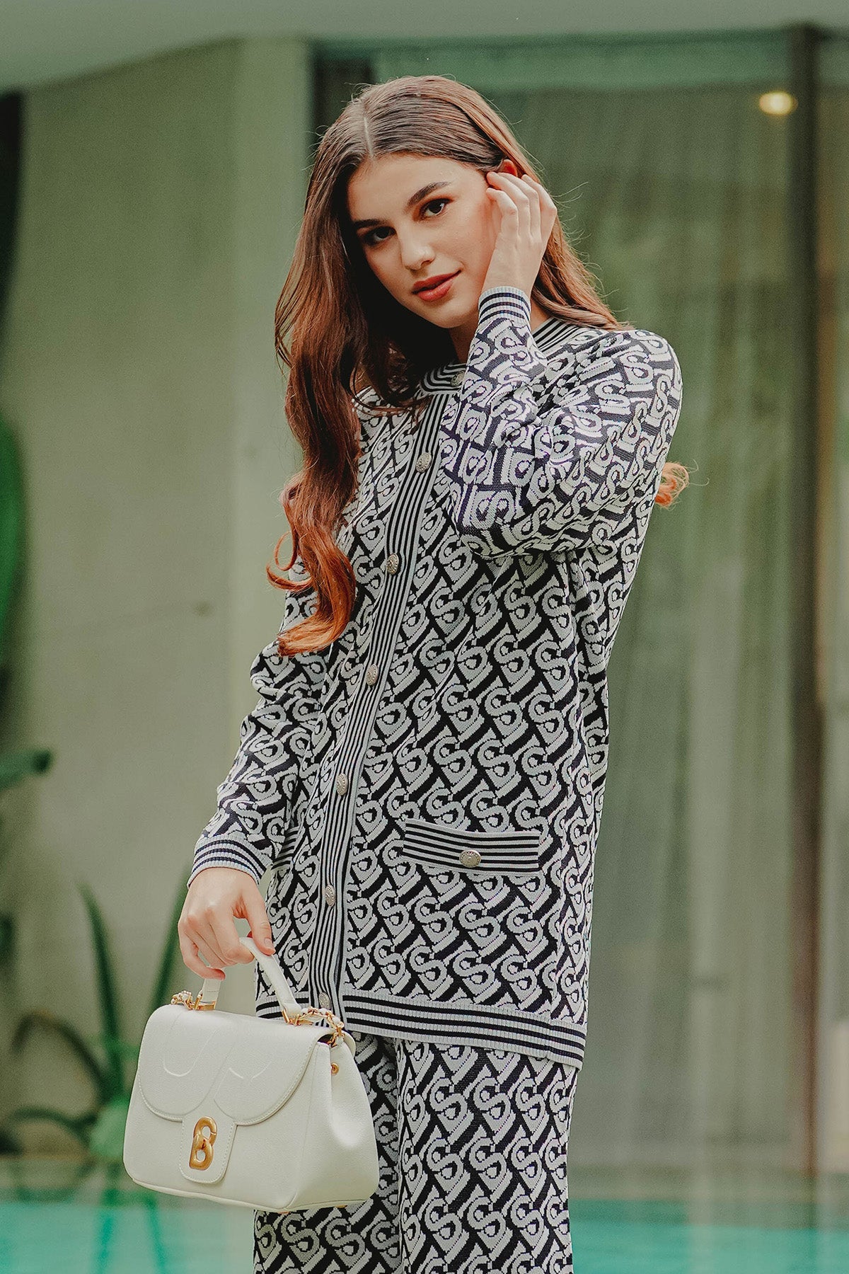 Bimu Light Knit Top - Black