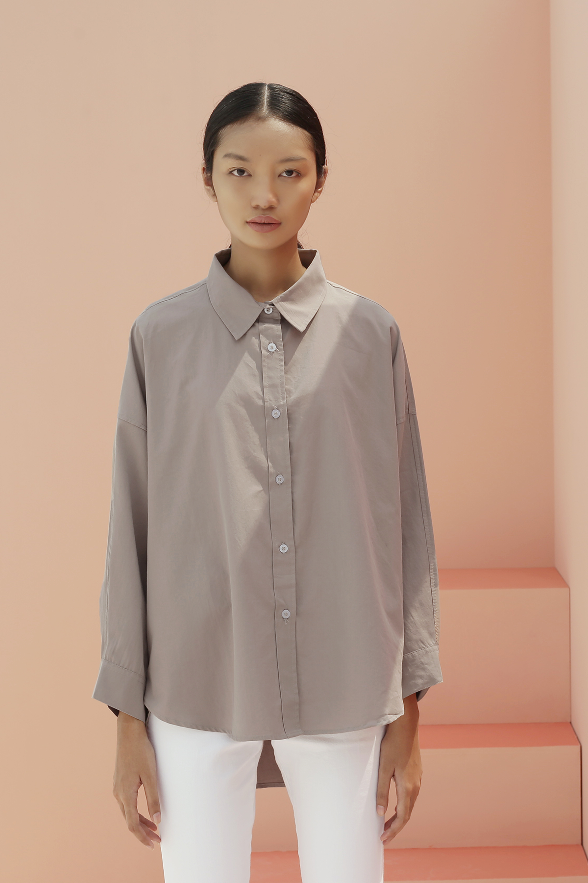 Taupe Eola Shirt