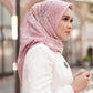 Sofya Voal Square - Pinksalt