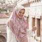 Sofya Voal Square XL - Pinksalt