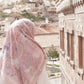Sofya Voal Square XL - Pinksalt