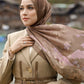 Iseltwald Satin Shawl - Cocoa