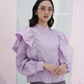 Orchid Nina Ruffle Shirt