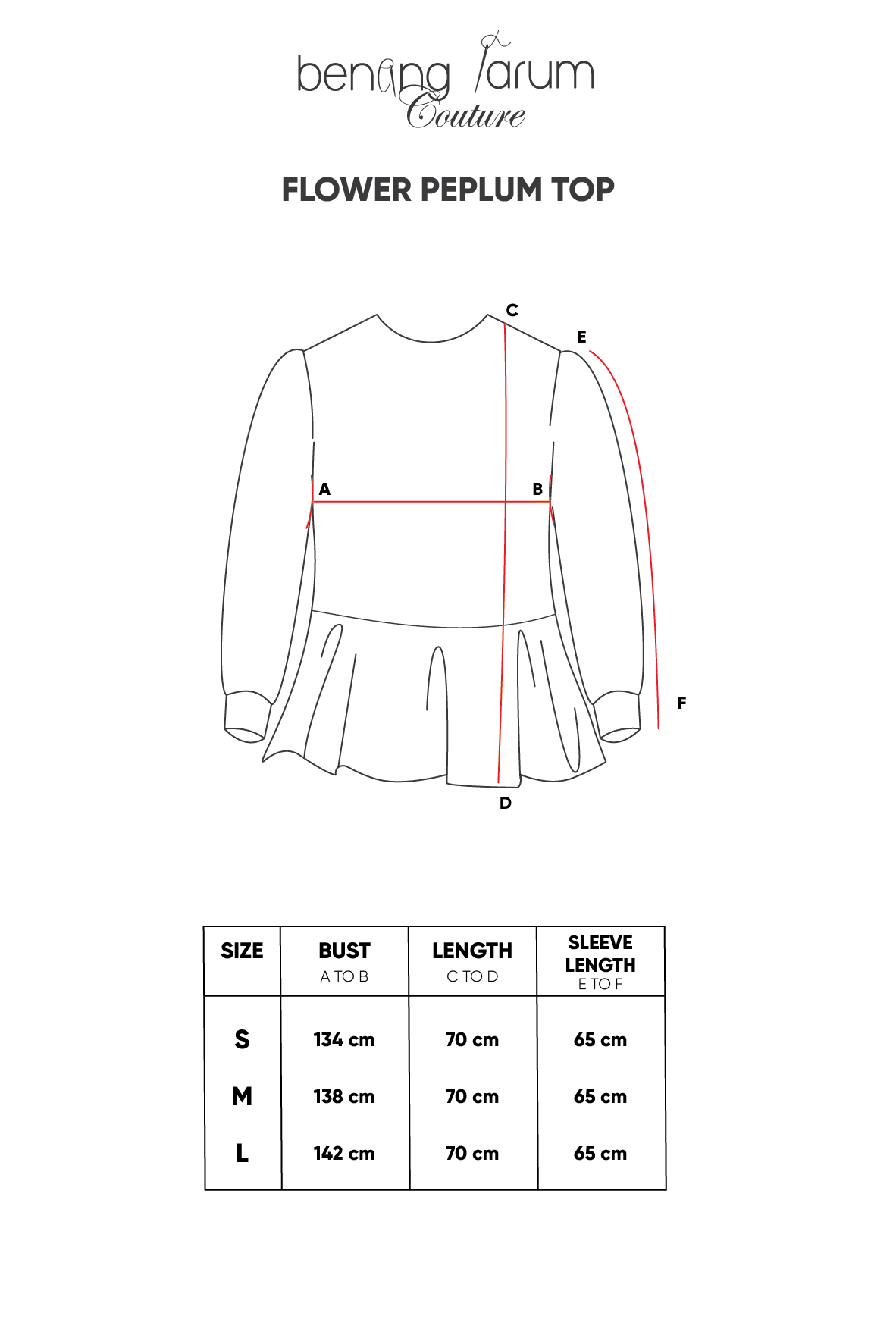 Flower Peplum Top - White