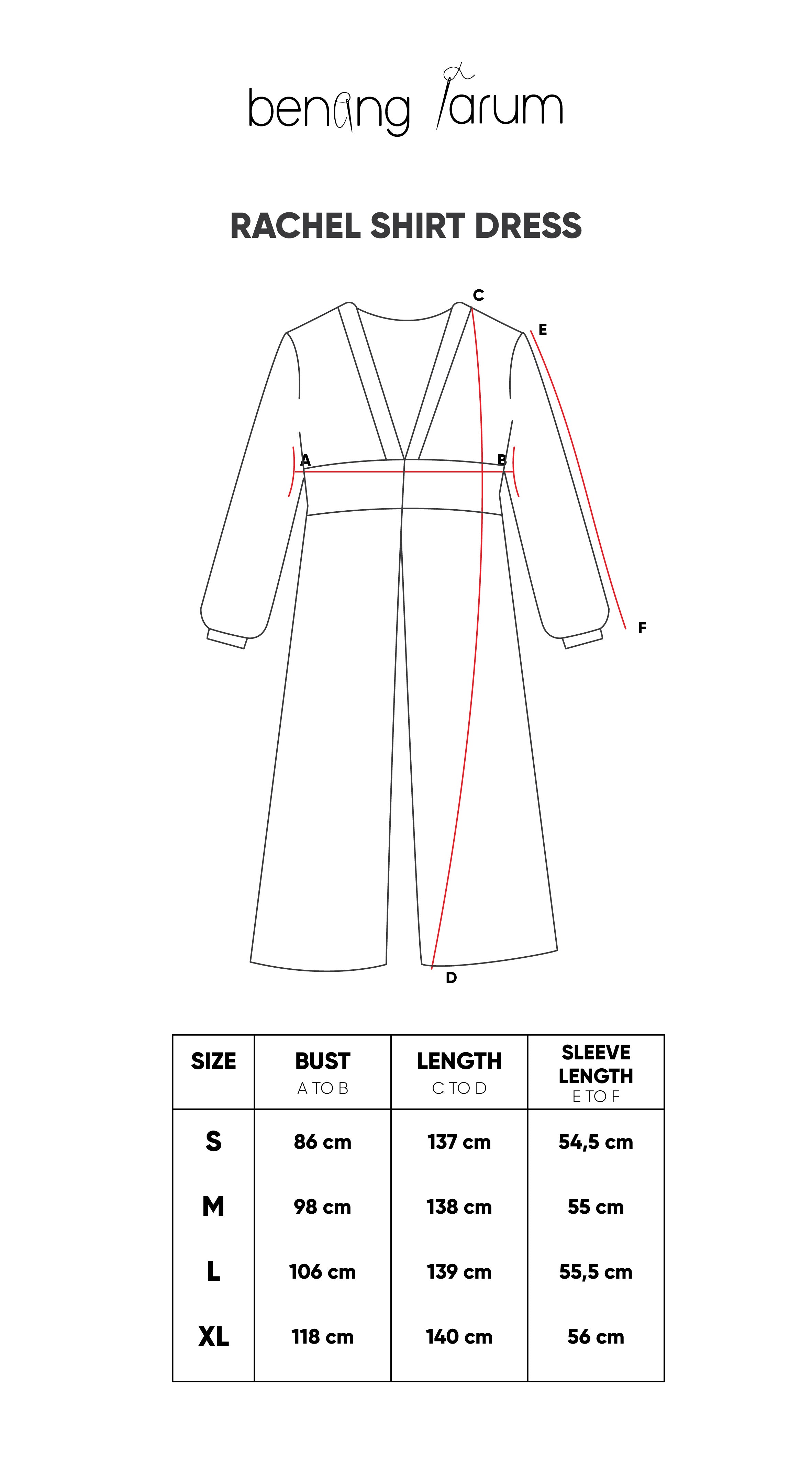 Rachel Orange Shirt Dress