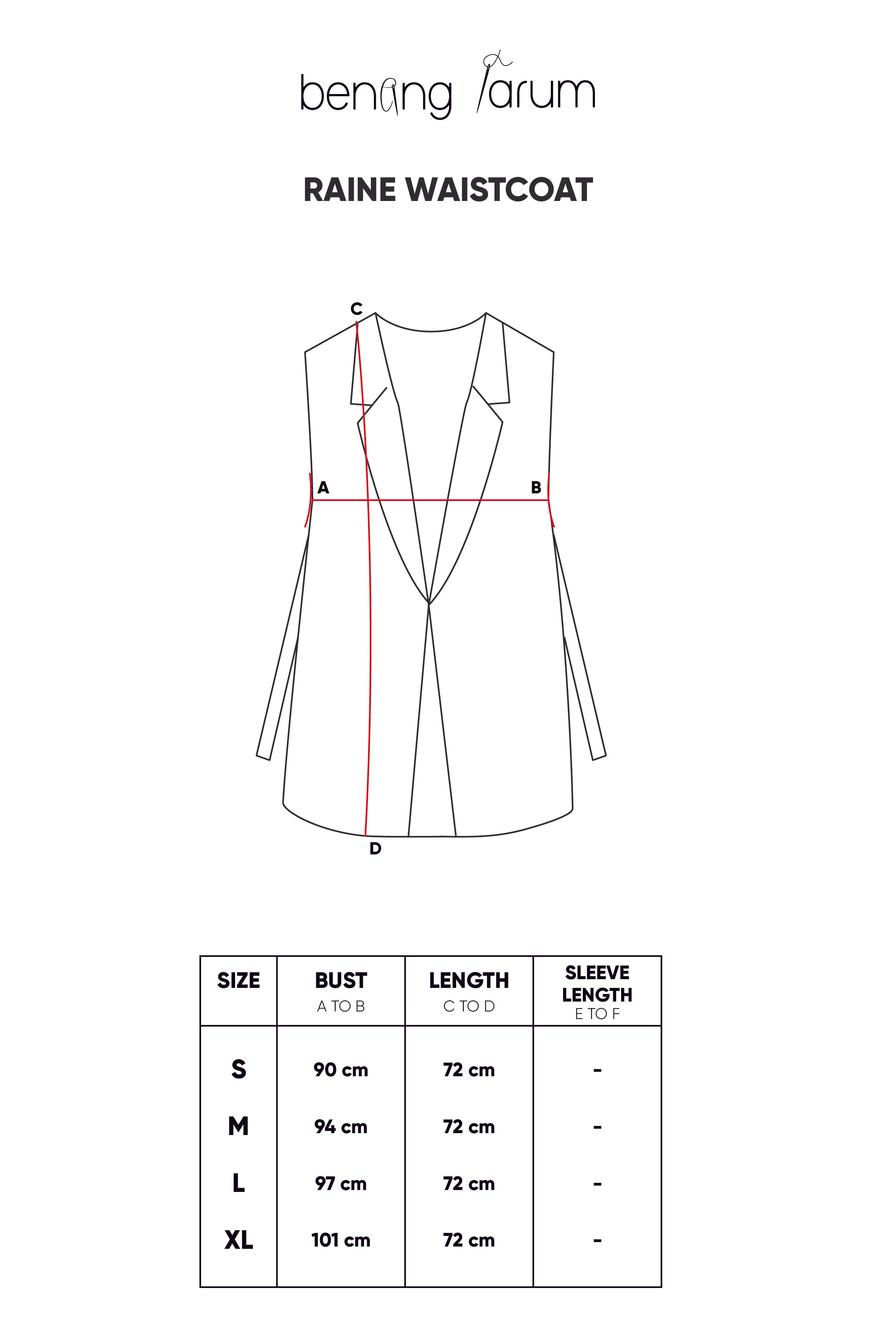 Raine Waistcoat - Blue