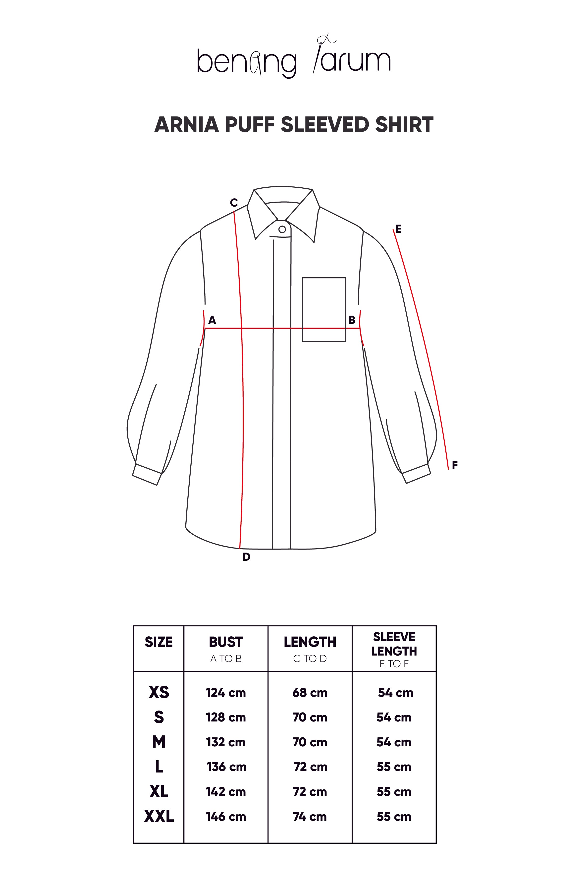 Arnia Puff Sleeved Shirt - Green
