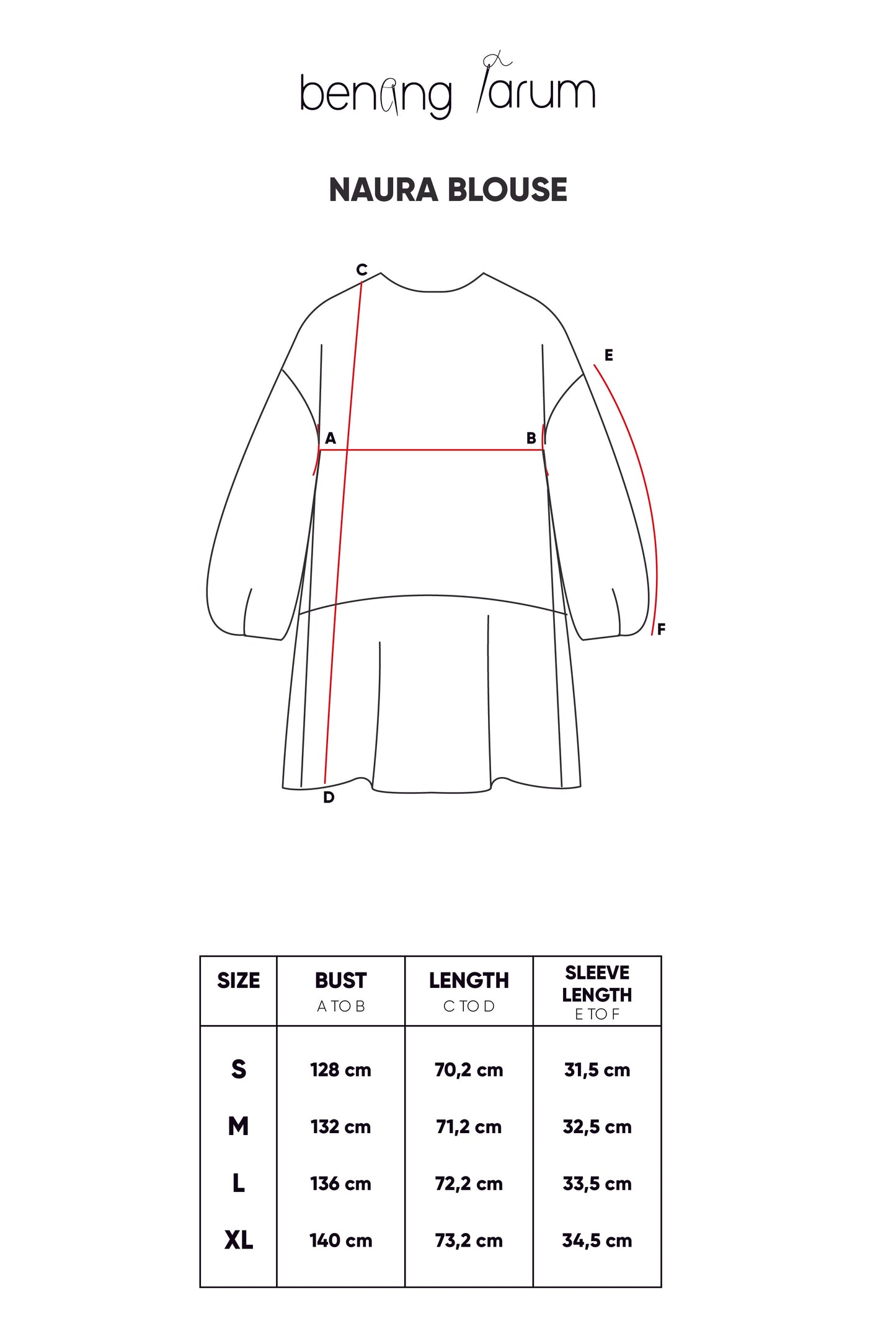 Naura Blouse - Blue