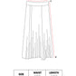 Black Dear Pleats Skirt