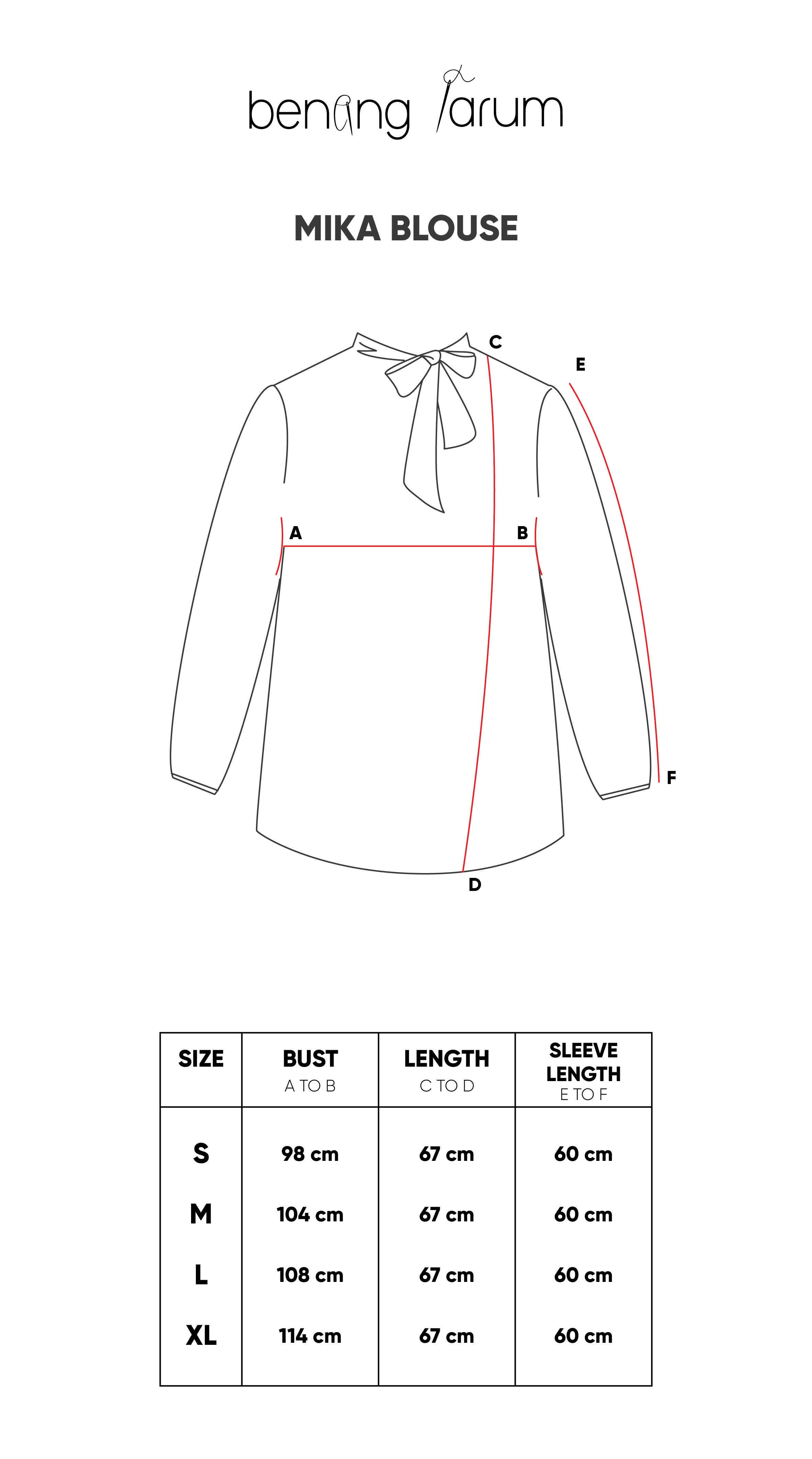 Maroon Mika Blouse