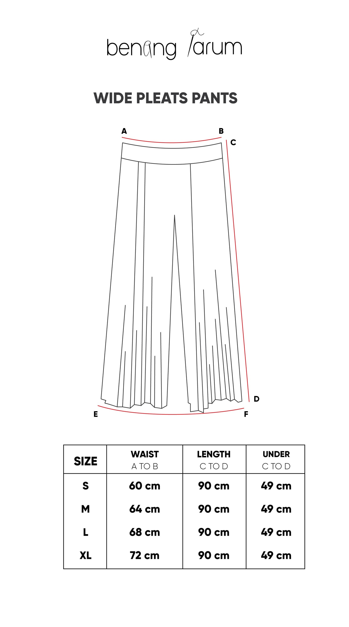 Navy Wide Pleats Pants