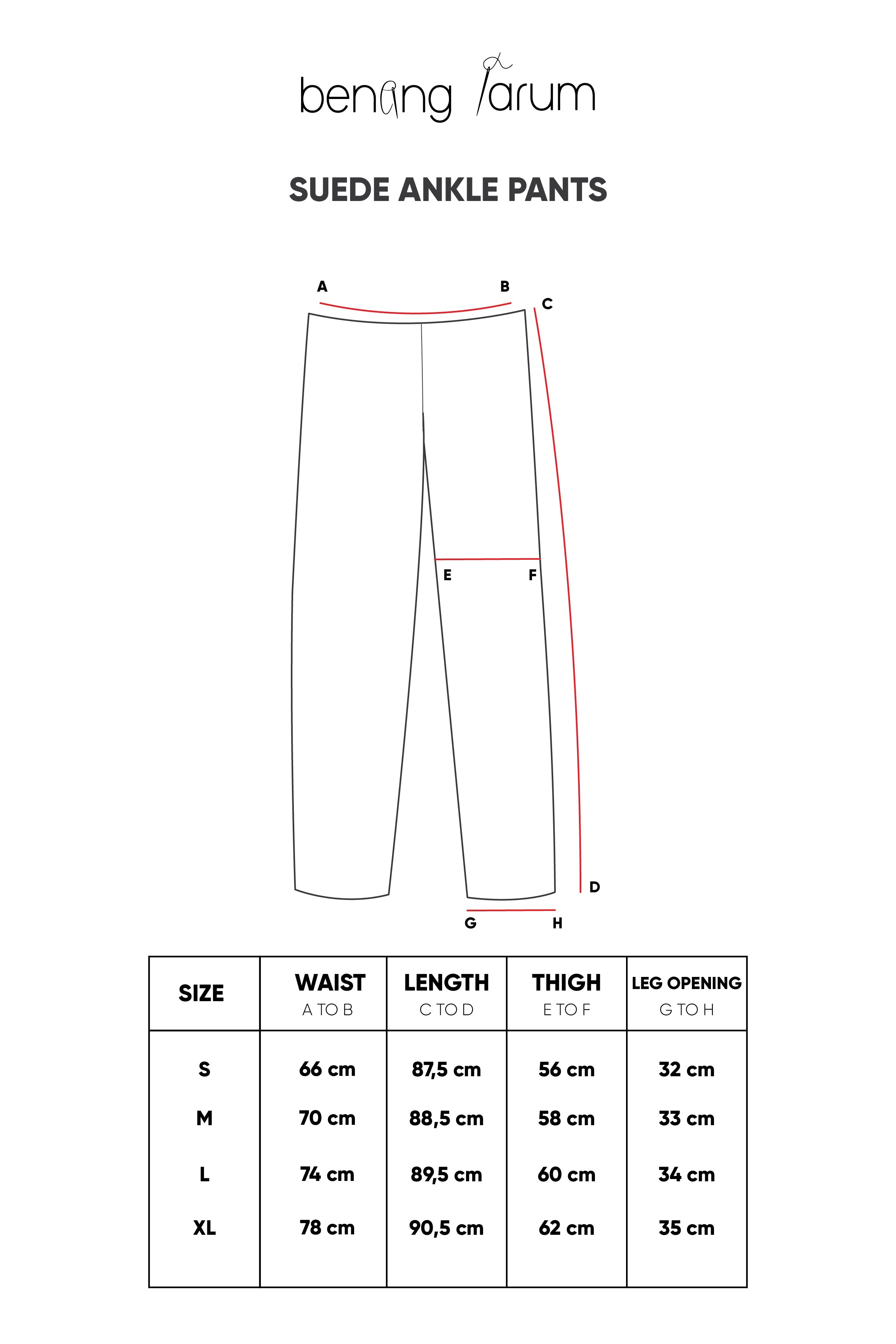 Suede Ankle Pants - Green
