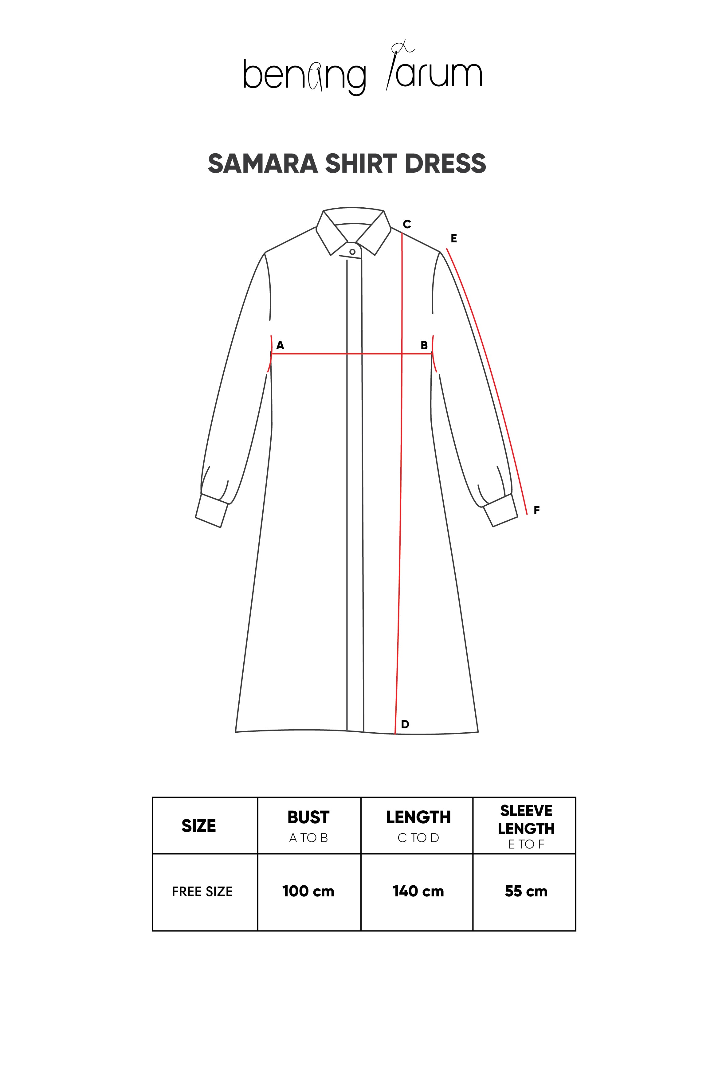 Samara Shirt Dress - Blue
