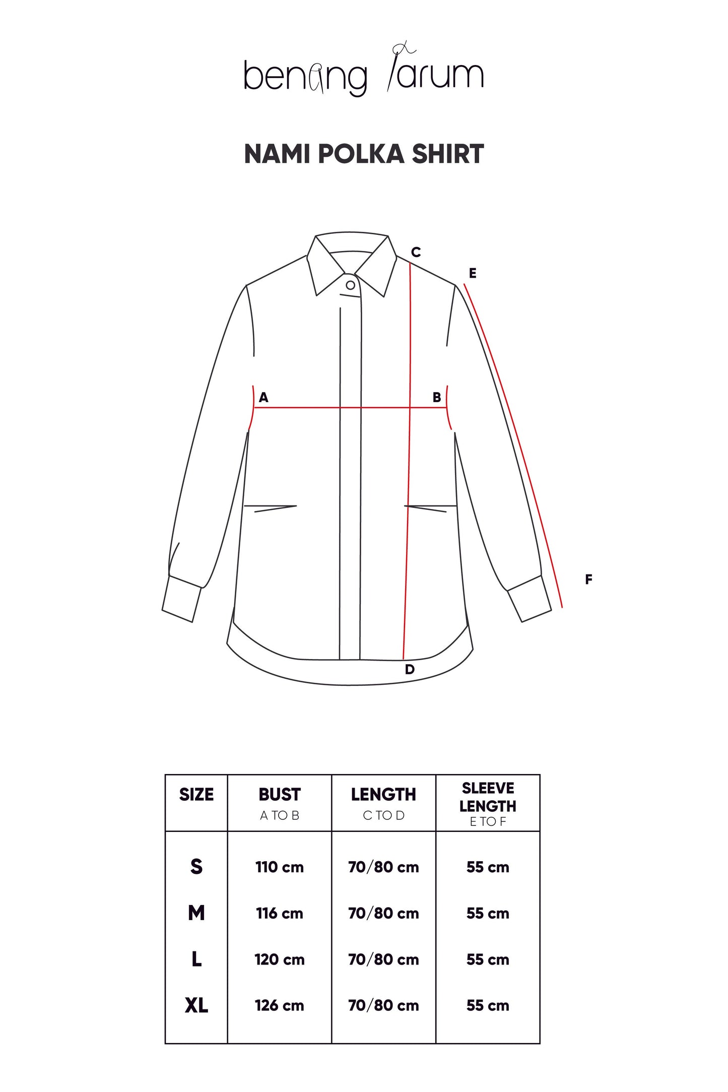 Nami Polka Shirt - White/Blue