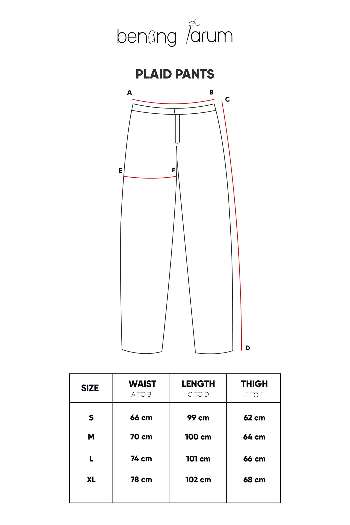 Plaid Pants - Grey