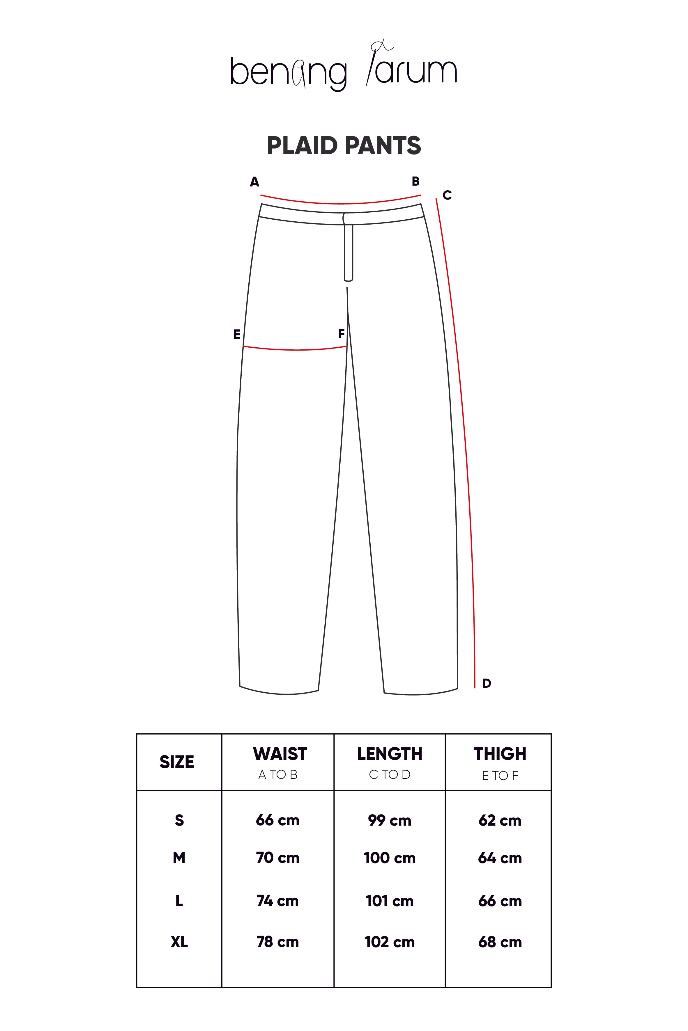 Plaid Pants - Grey
