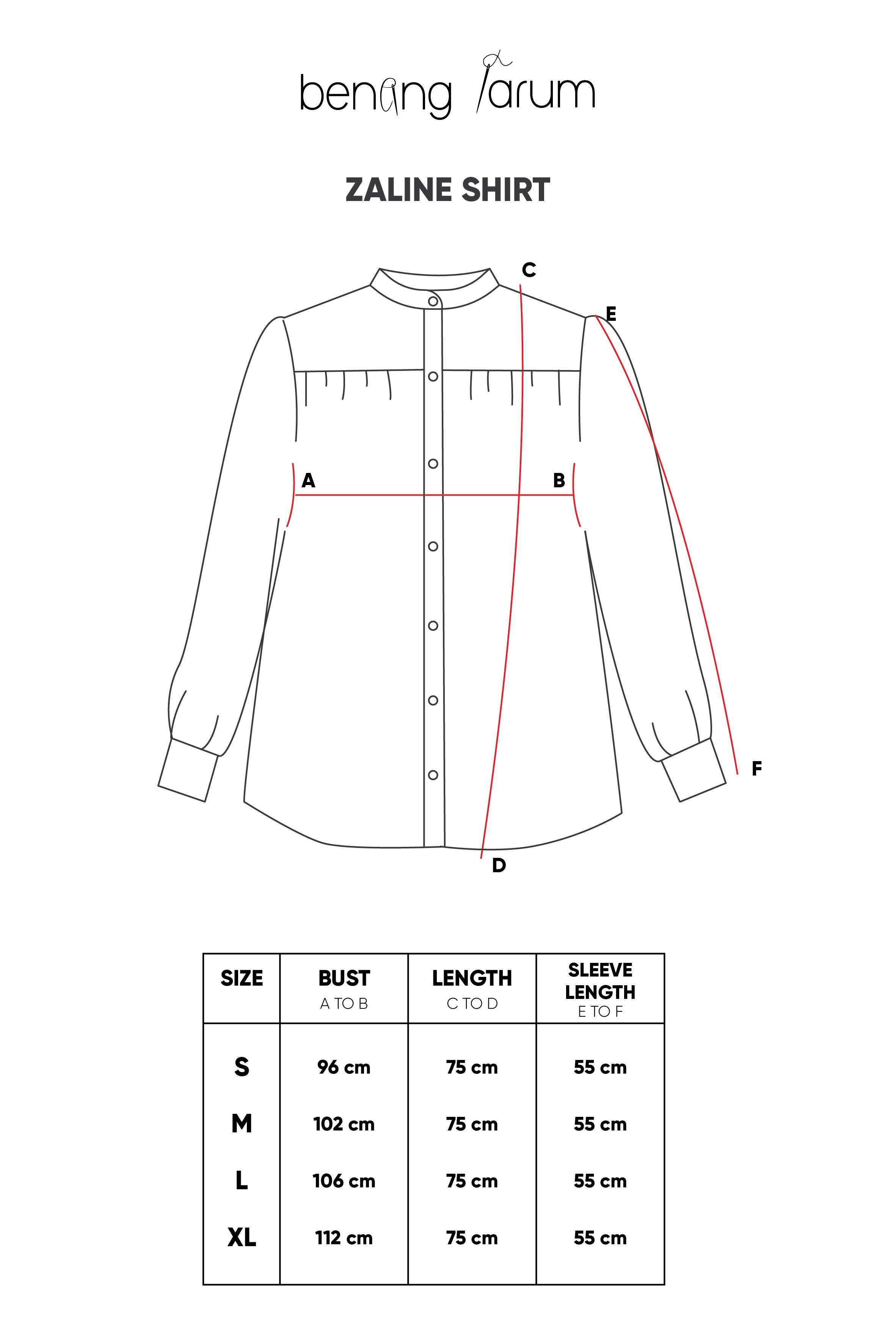Zaline Shirt - Stripe Grey