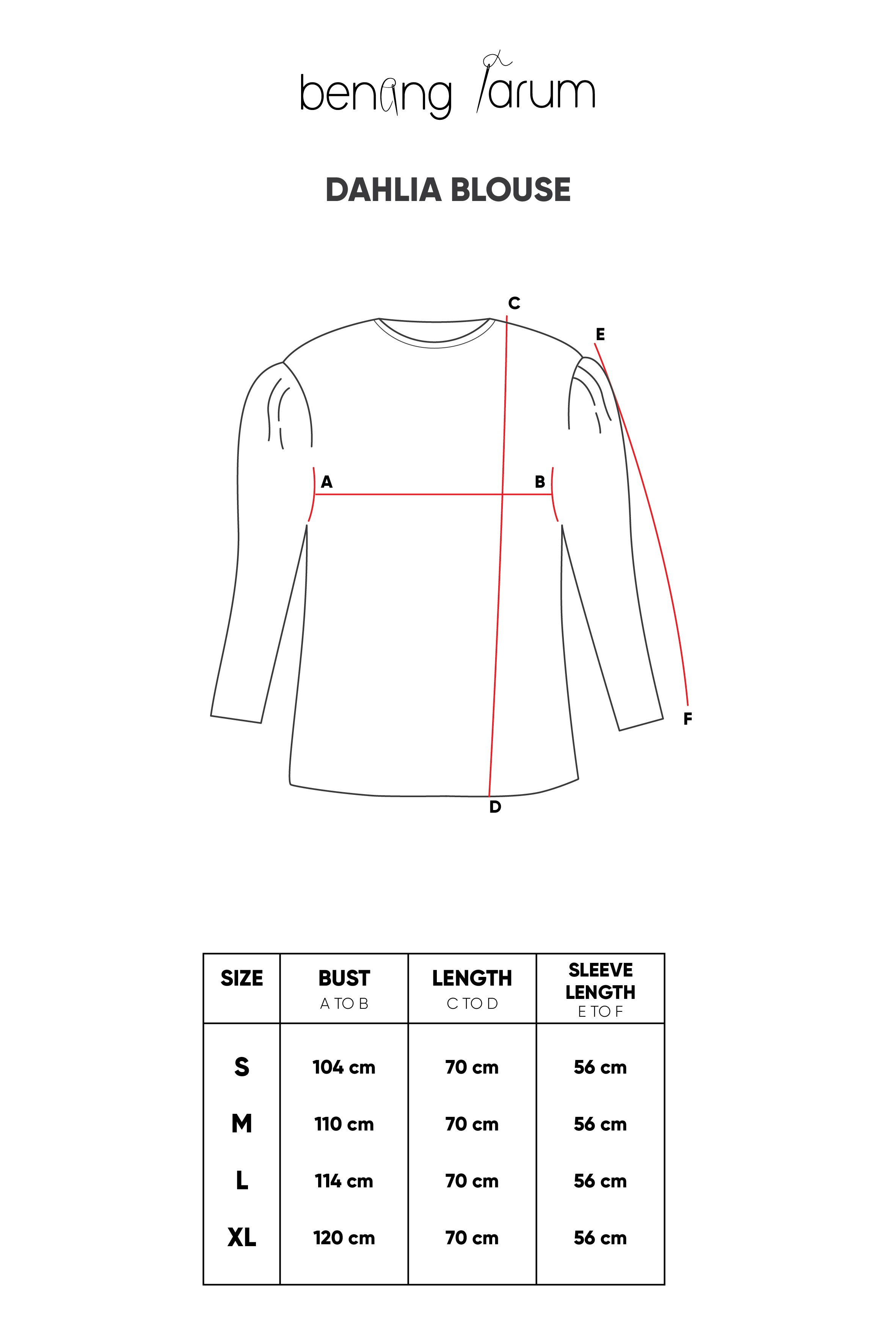 Dahlia Blouse - Orange