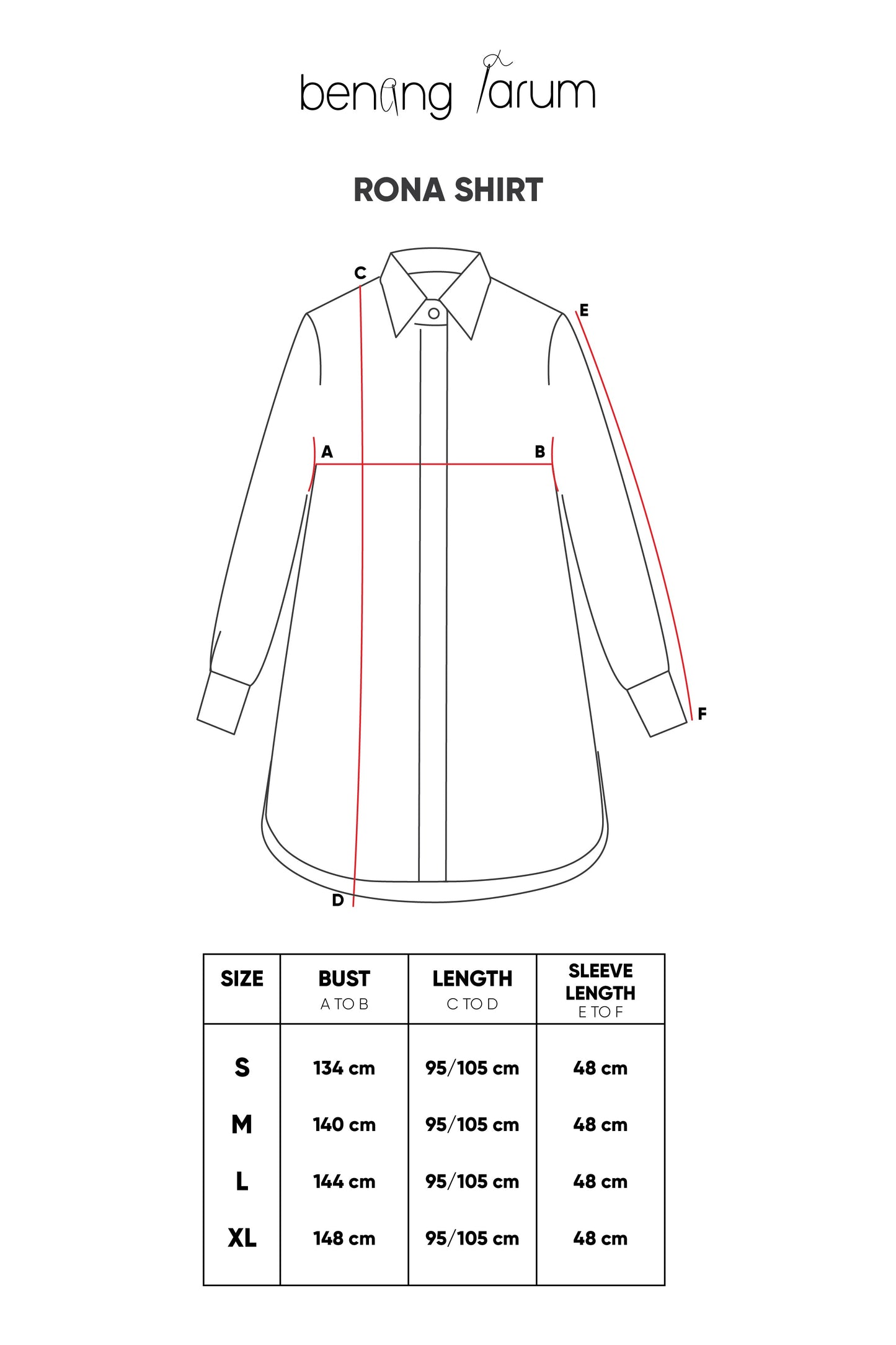Rona Shirt - Blue Stripes
