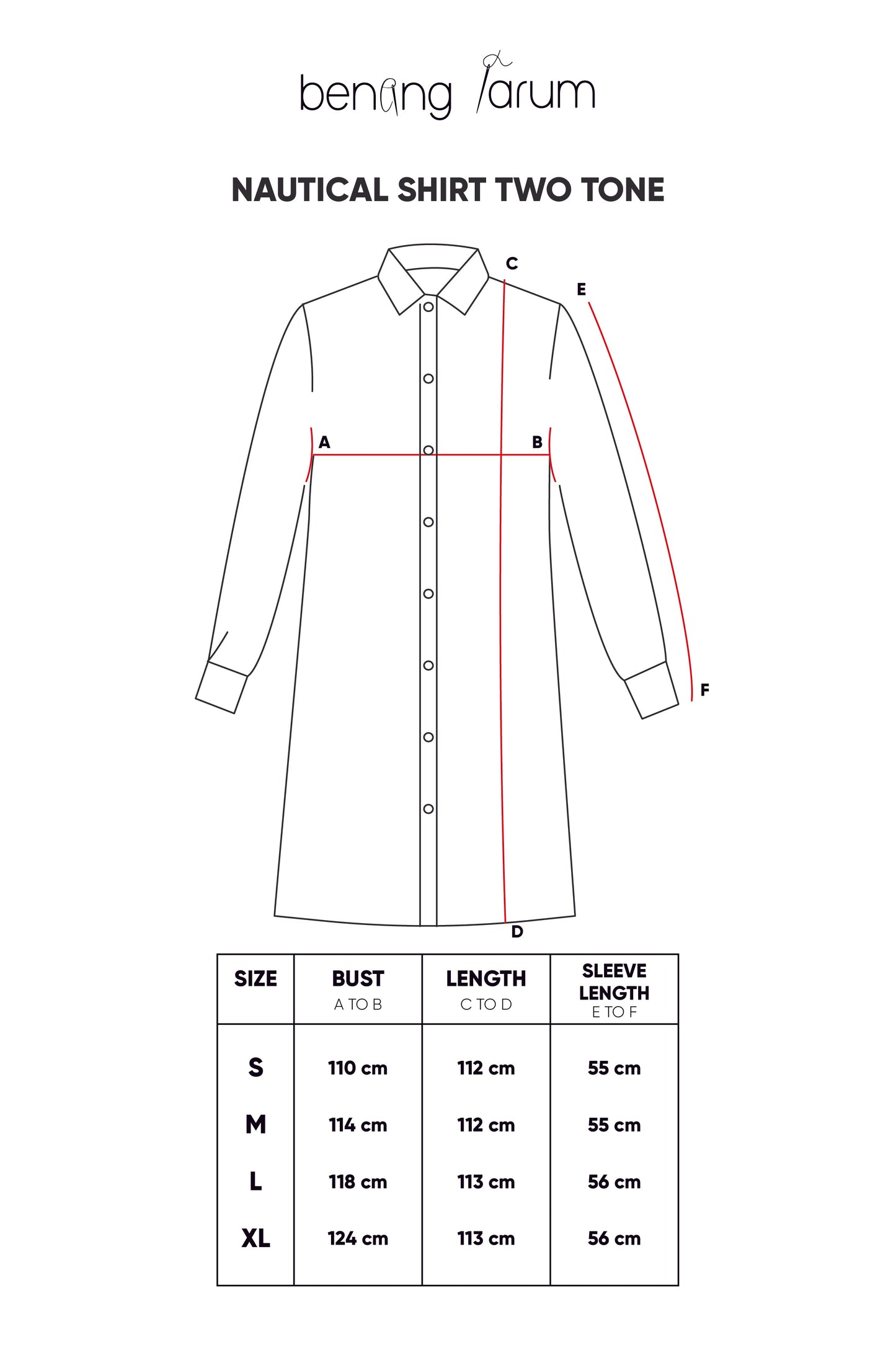 Nautical Shirt - Two Tone