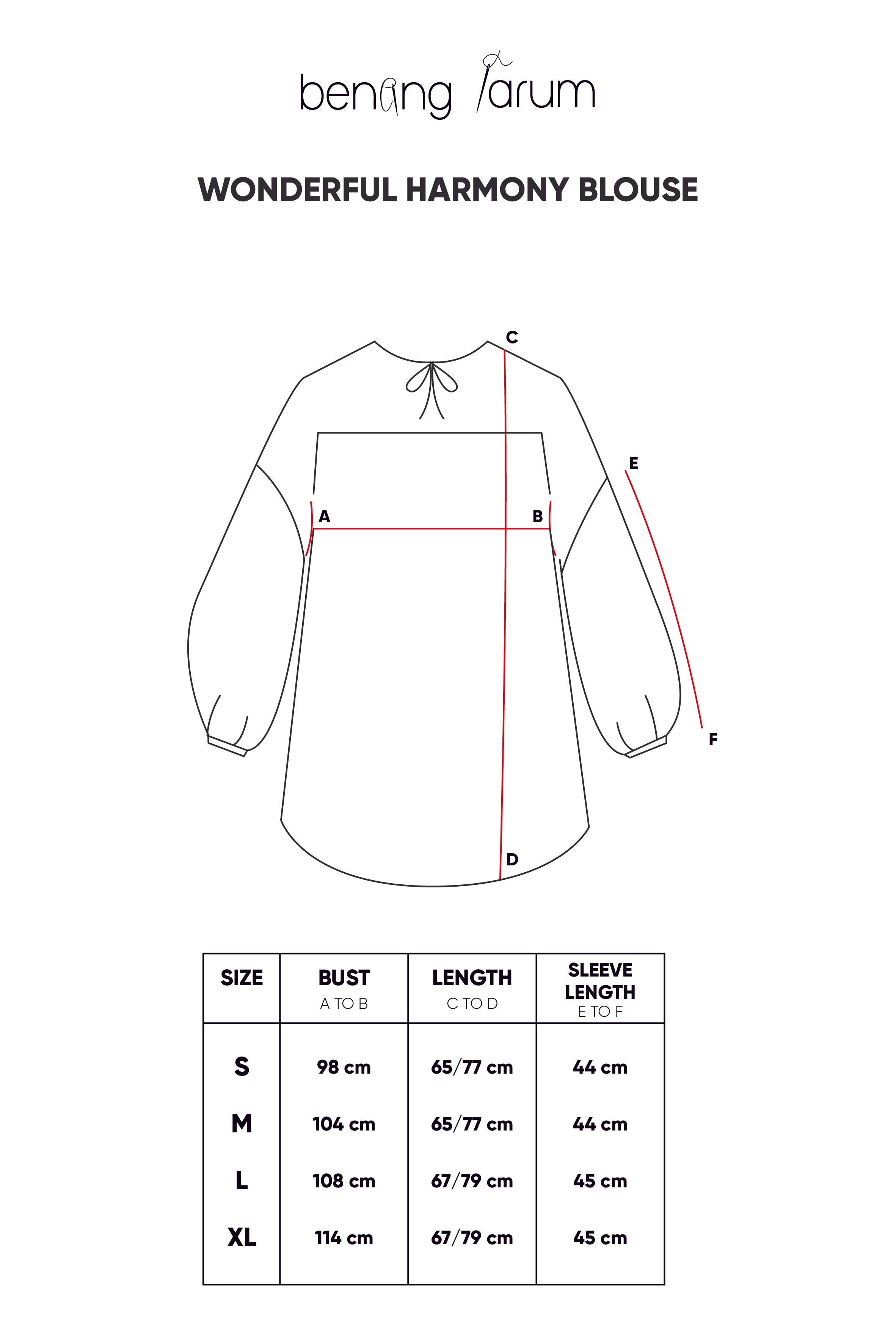 Wonderful Harmony Blouse - Cream