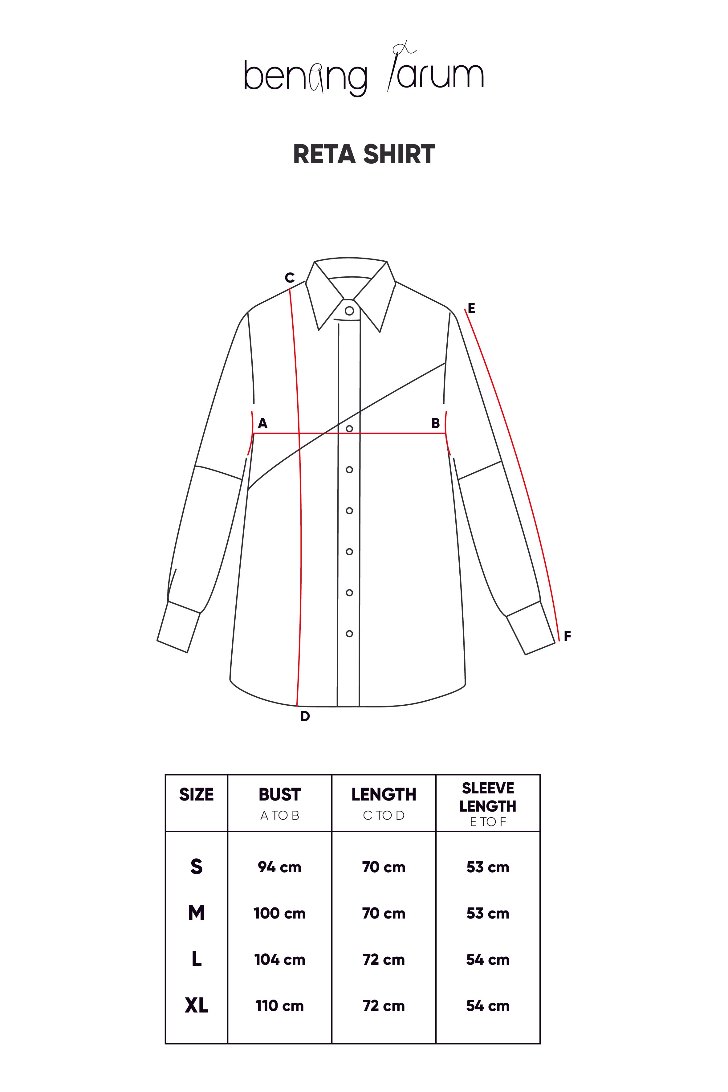 Reta Shirt - White/Blue