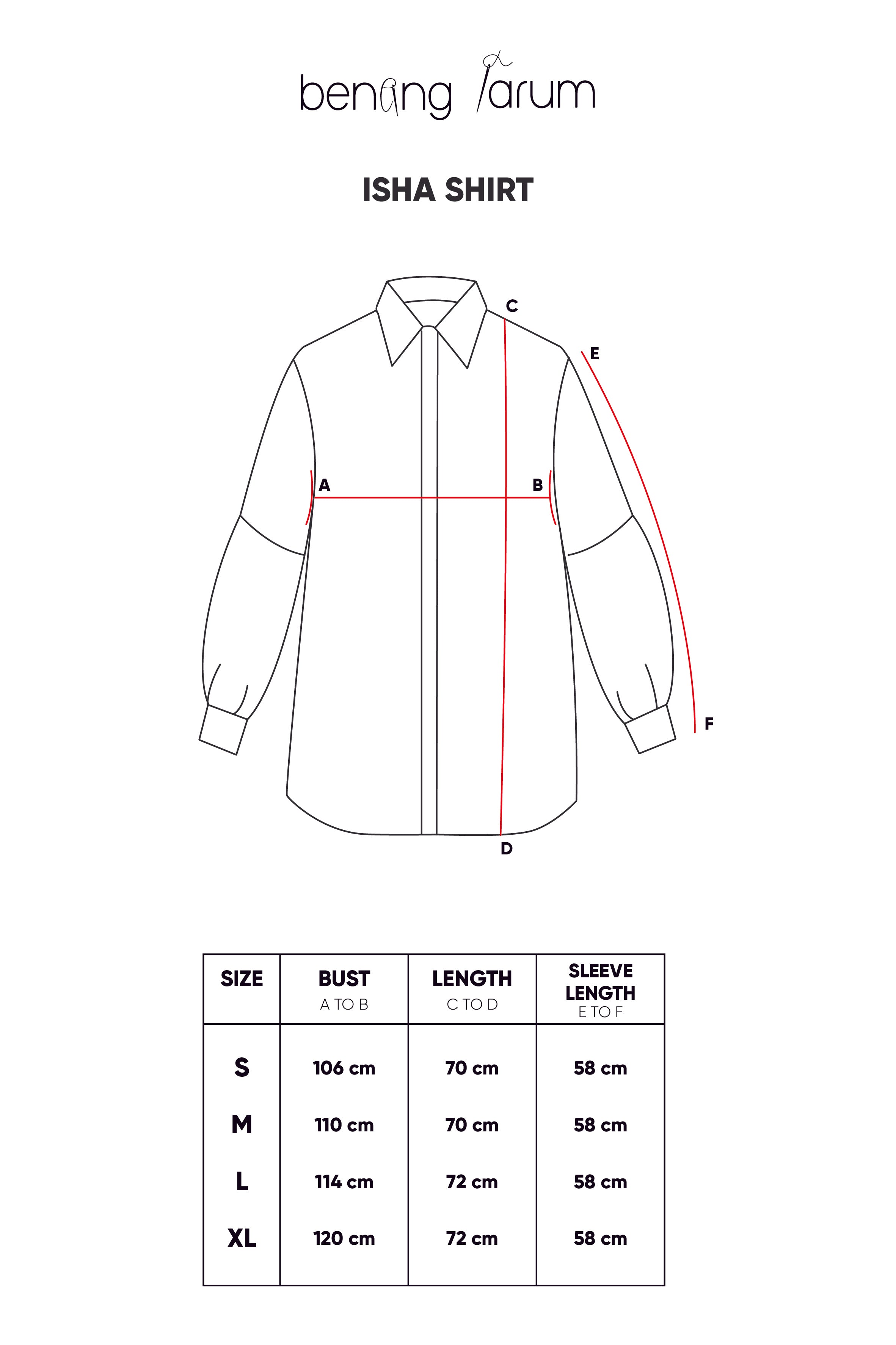 Isha Shirt - Orange